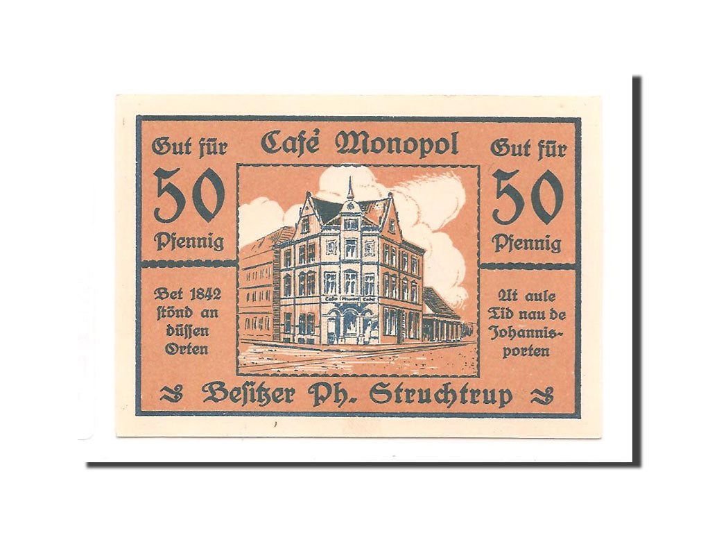 Banknote, Germany, Osnabruck, 50 Pfennig, 1921, UNC(65-70), Mehl:1029.1