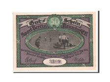 Banknote, Germany, Naunhof, 50 Pfennig, 1921, UNC(65-70), Mehl:930.1