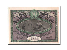 Banknote, Germany, Naunhof, 50 Pfennig, 1921, UNC(65-70), Mehl:930.1