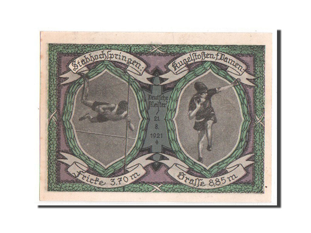 Banknote, Germany, Naunhof, 50 Pfennig, 1921, UNC(65-70), Mehl:930.1