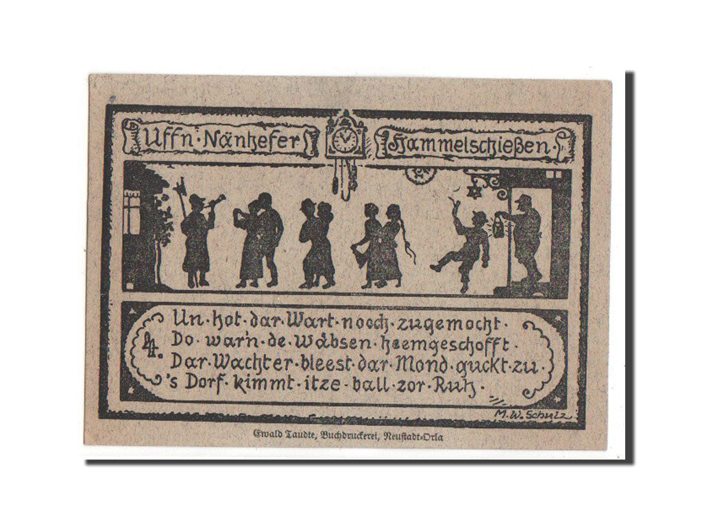 Banknote, Germany, Sachsen-Weimar-Eisenach, 75 Pfennig, 1921, UNC(63)