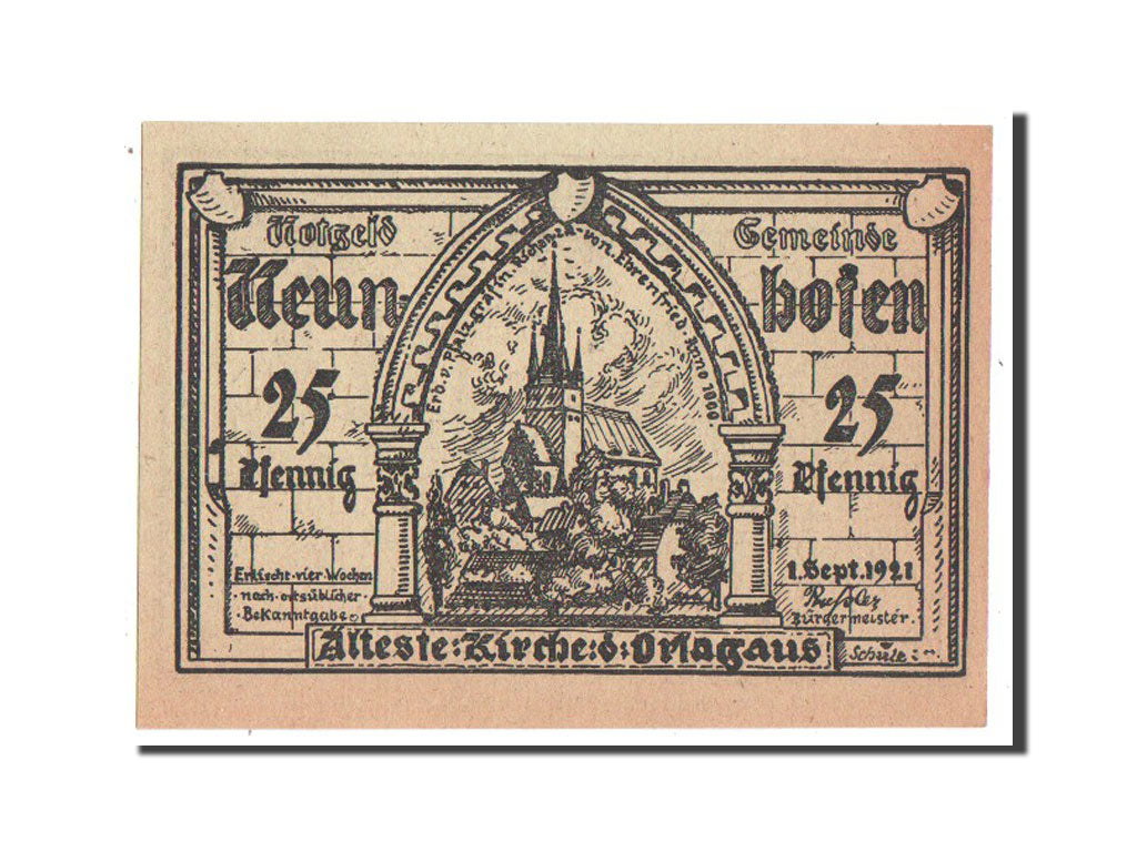 Banknote, Germany, Sachsen-Weimar-Eisenach, 25 Pfennig, 1921, UNC(63)
