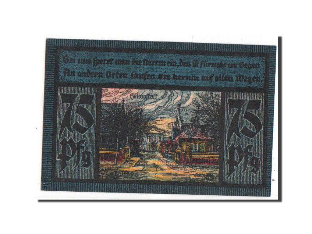 Banknote, Germany, Westfalen, 75 Pfennig, 1920, UNC(63), Mehl:971.1