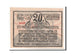 Banconote, Germania, Schleswig-Holstein, 20 Pfennig, 1921, SPL, Mehl:983.4a