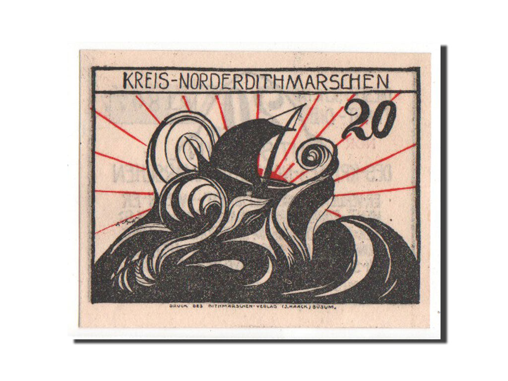Banknote, Germany, Schleswig-Holstein, 20 Pfennig, 1921, UNC(63), Mehl:983.4a