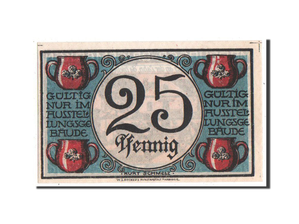 Banknote, Germany, Marburg Stadt, 25 Pfennig, 1921, UNC(63), Mehl:867.1