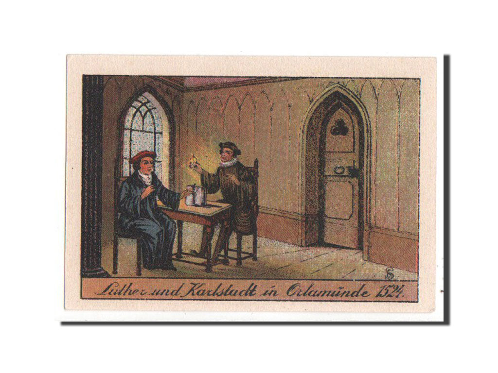 Banknote, Germany, Orlamunde Stadt, 50 Pfennig, 1921, UNC(65-70), Mehl:1025.1d
