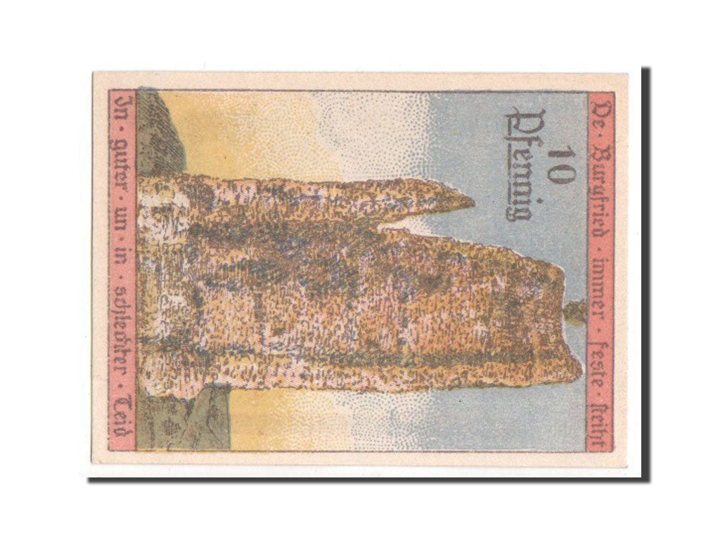 Banknote, Germany, Hannover, 10 Pfennig, 1921, AU(55-58), Mehl:1036.1
