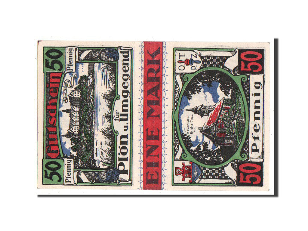 Banknote, Germany, Schleswig-Holstein, 50 Pfennig, 1921, UNC(63), Mehl:1063.10a