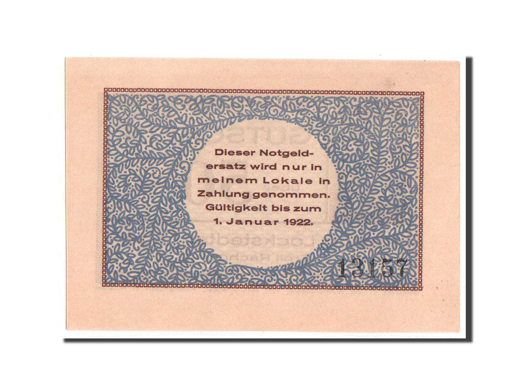 Banknote, Germany, Schleswig-Holstein, 50 Pfennig, 1922, UNC(63), Mehl:811.1a