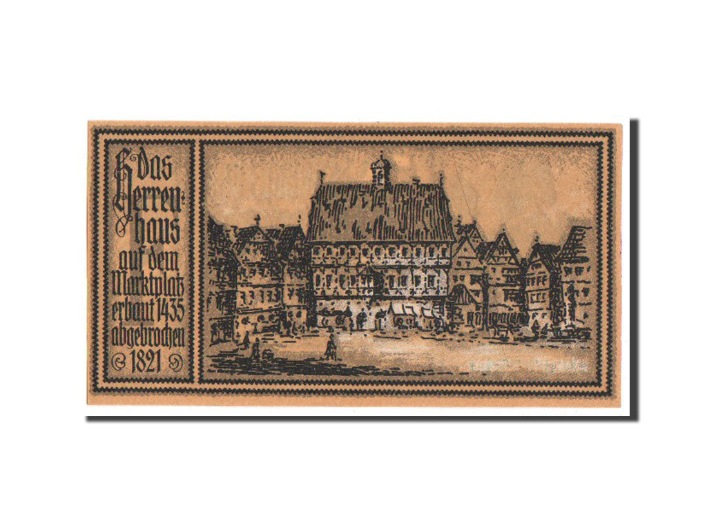 Banknote, Germany, Stuttgart Stadt, 50 Pfennig, 1921, UNC(63), Mehl:1289.2a