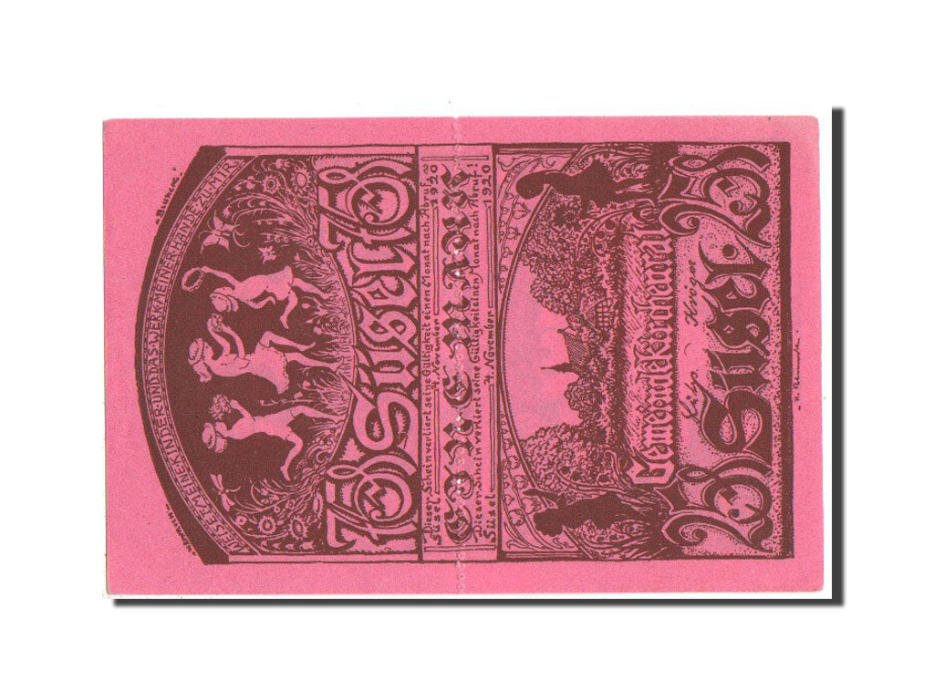 Banconote, Germania, Susel, 1920, SPL, Mehl:1301.2