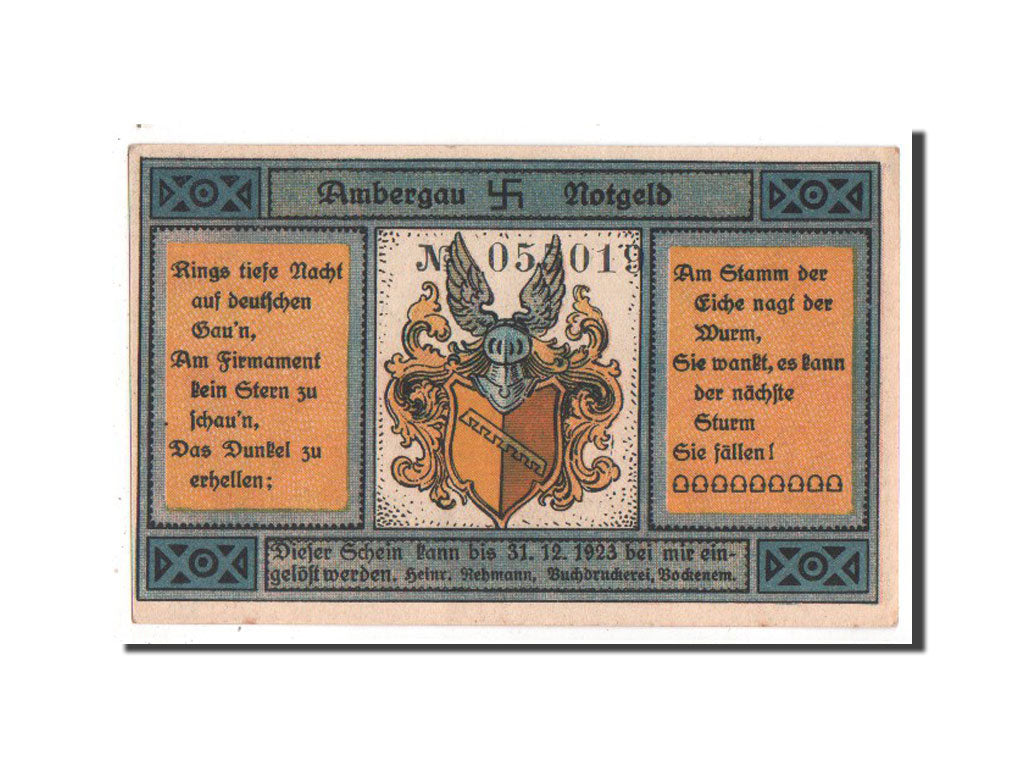 Banknote, Germany, Hannover, 75 Pfennig, 1922, AU(55-58), Mehl:130.1a