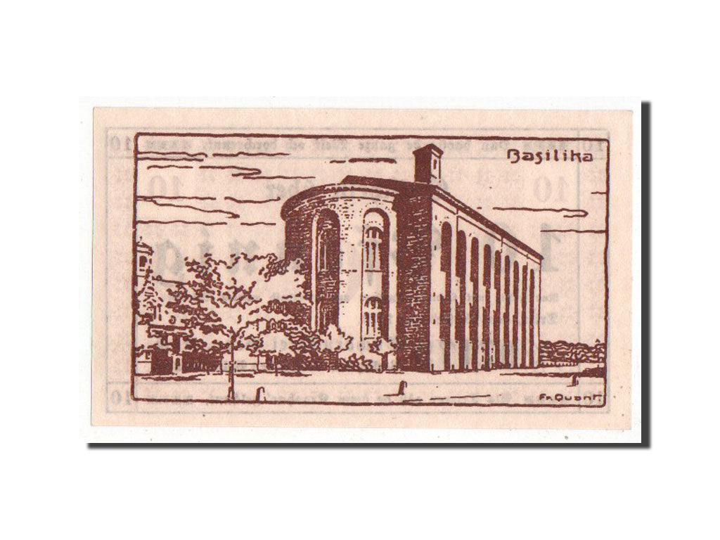 Banknote, Germany, Trier Stadt, 10 Pfennig, 1920, UNC(63), Mehl:1342.3