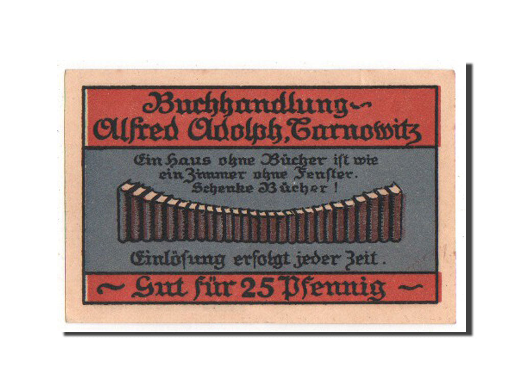 Banknote, Germany, Polnisch Oberschlesien, 25 Pfennig, 1921, UNC(63)