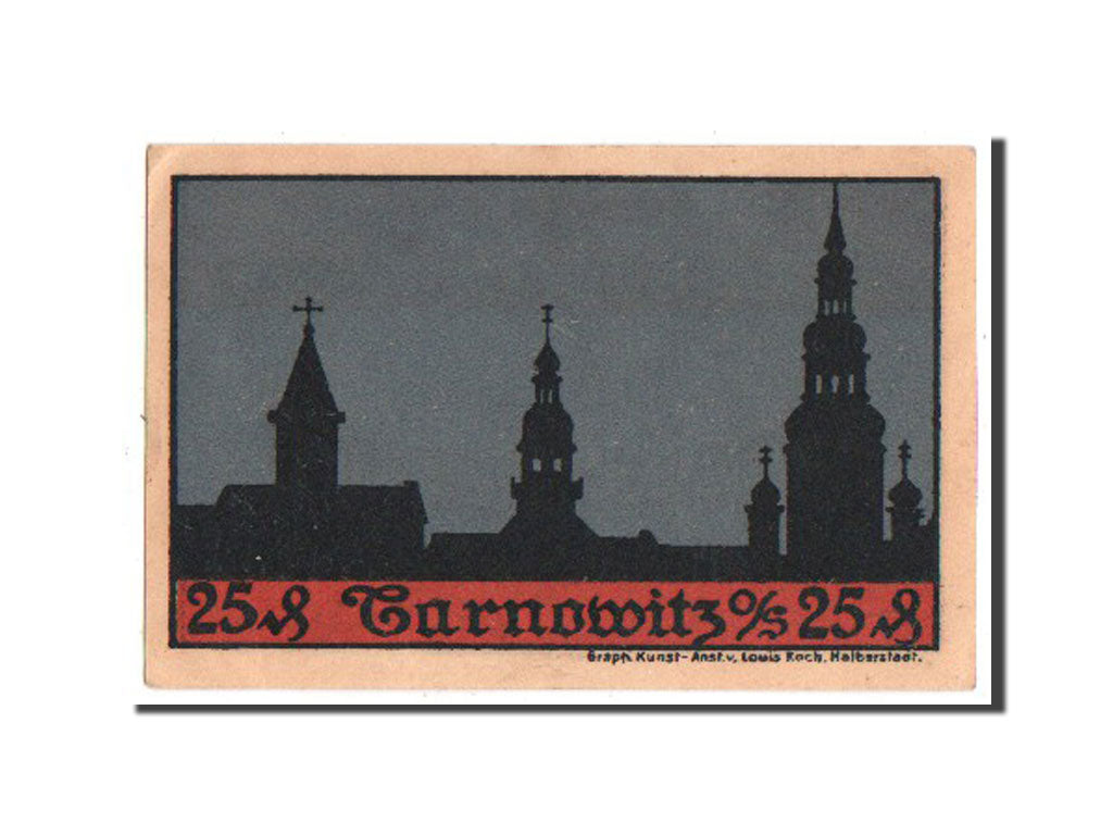 Banknote, Germany, Polnisch Oberschlesien, 25 Pfennig, 1921, UNC(63)