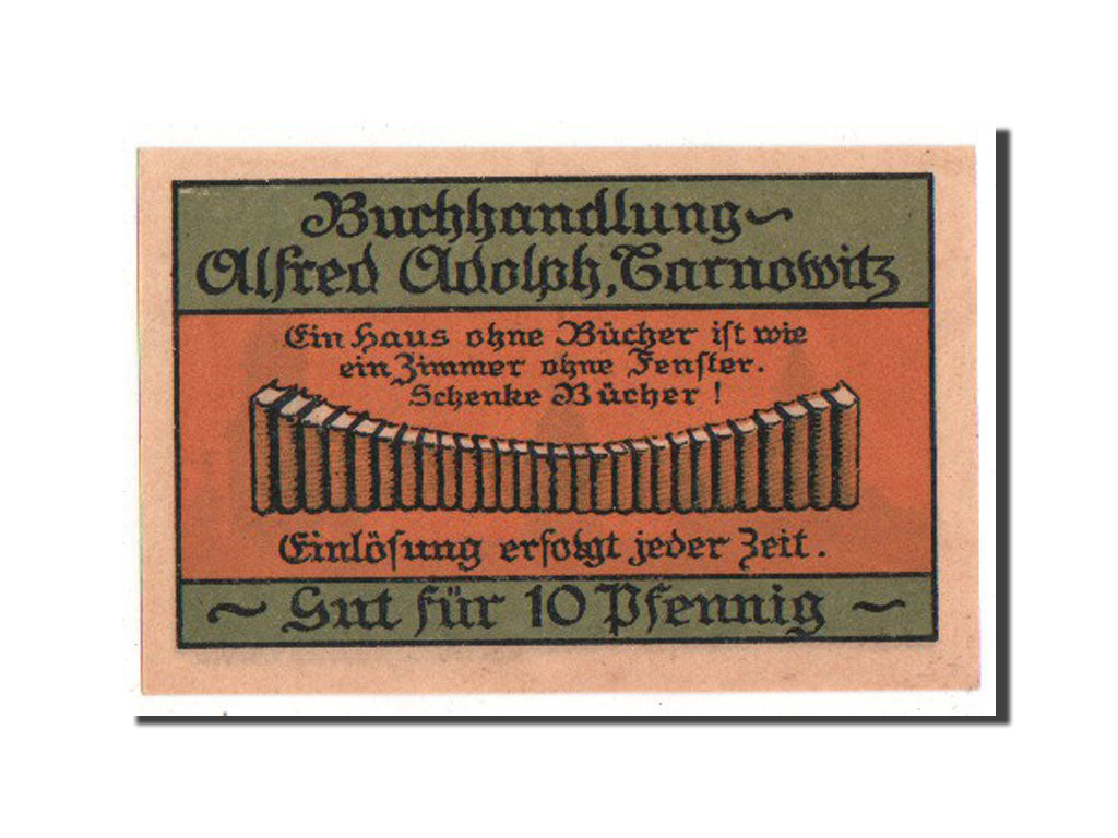 Banknote, Germany, Polnisch Oberschlesien, 10 Pfennig, 1921, UNC(64)