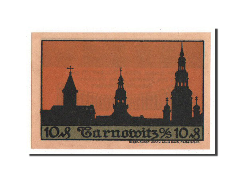 Banknote, Germany, Polnisch Oberschlesien, 10 Pfennig, 1921, UNC(64)