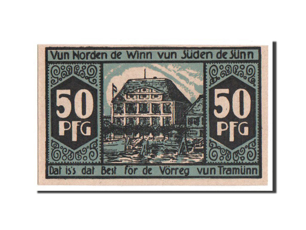 Banknote, Germany, Lübeck, 50 Pfennig, 1922, UNC(65-70), Mehl:1336.1a