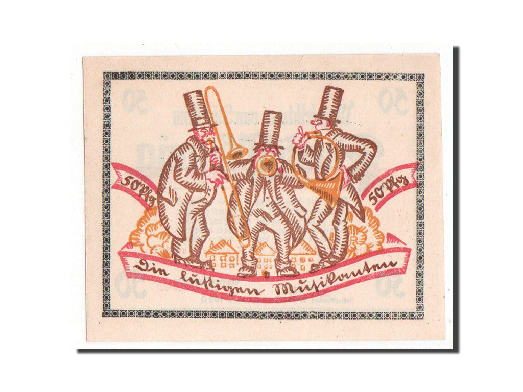 Banknote, Germany, Stockheim Gemeinde, 50 Pfennig, 1920, UNC(63), Mehl:1272.1a