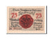 Banknote, Germany, Schlesien, 75 Pfennig, 1921, 1921-10-01, UNC(63)