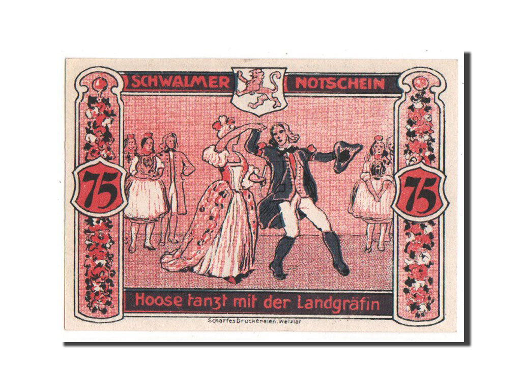 Banknote, Germany, Hessen-Nassau, 75 Pfennig, 1922, UNC(63), Mehl:1340.1a
