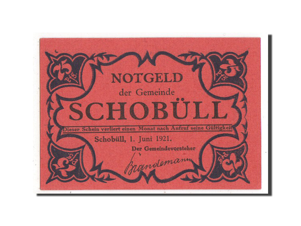 Banknote, Germany, Schobull, 75 Pfennig, 1921, UNC(63), Mehl:1194.7b
