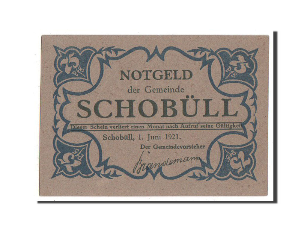 Banknote, Germany, Schobull, 75 Pfennig, 1921, UNC(63), Mehl:1194.8