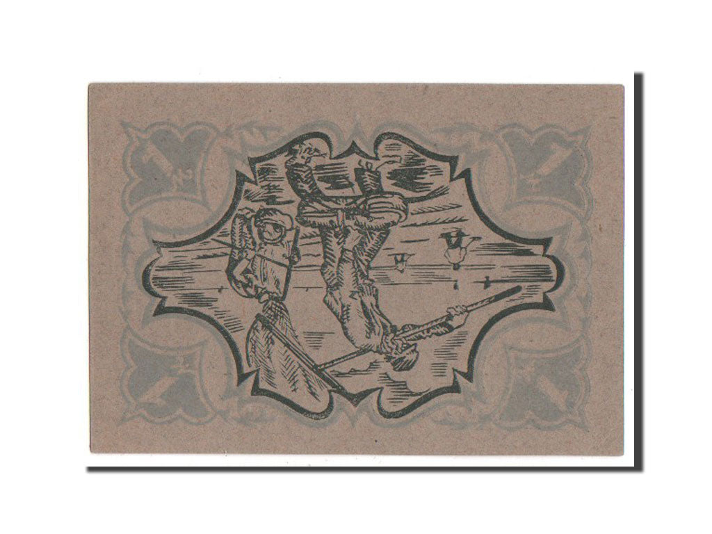Banknote, Germany, Schobull, 1 Mark, 1921, UNC(63), Mehl:1194.8
