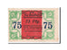 Banknote, Germany, Schobull, 75 Pfennig, 1921, UNC(60-62), Mehl:1194.9