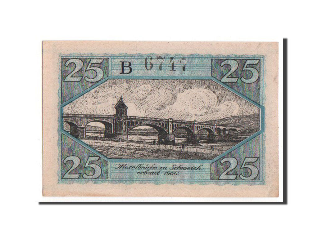 Banknote, Germany, Schweich, 25 Pfennig, 1920, UNC(65-70), Mehl:1209.2