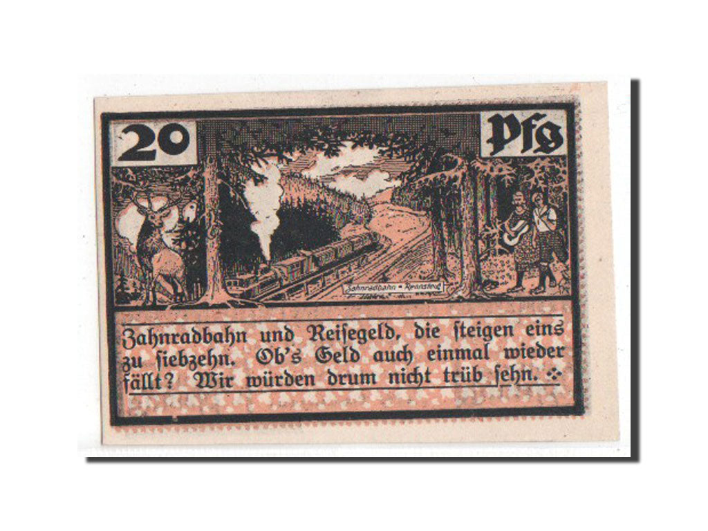 Banknote, Germany, Schmiedfeld Gemeinde, 20 Pfennig, 1921, UNC(65-70)