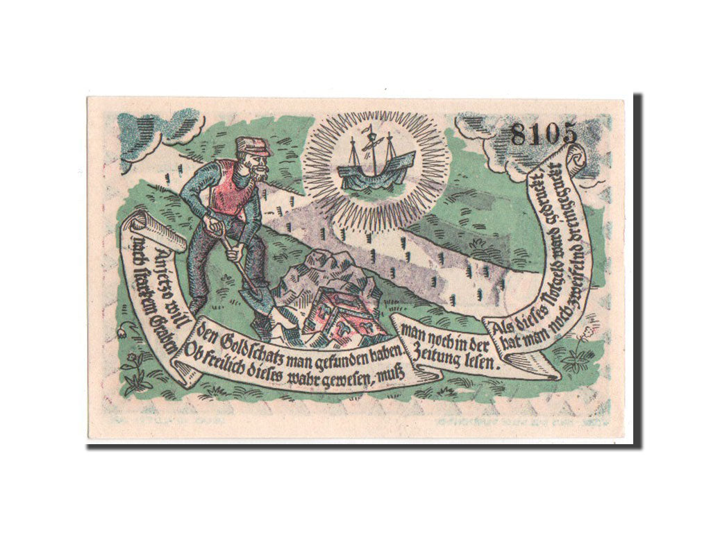 Banknote, Germany, Wilhelmshaven Stadt, 50 Pfennig, 1921, UNC(65-70)