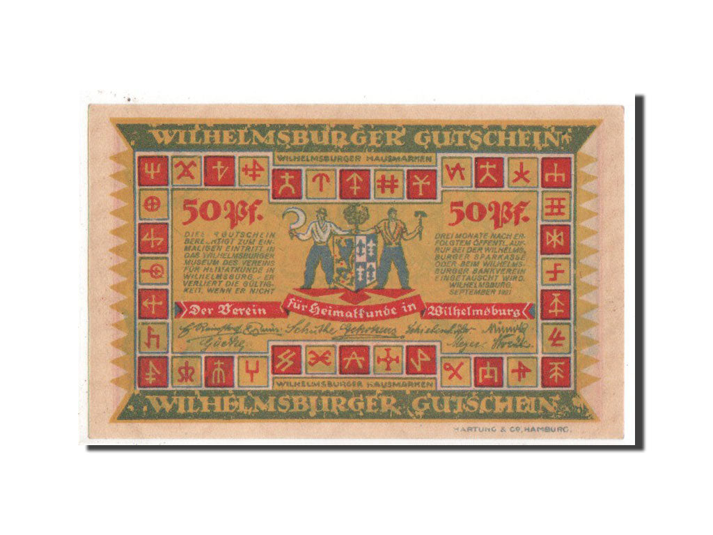 Banknote, Germany, Hannover, 50 Pfennig, 1921, UNC(63), Mehl:1429.1