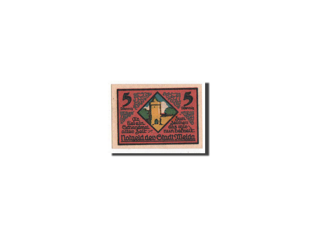 Banknote, Germany, Weida Stadt, 5 Pfennig, 1921, UNC(65-70), Mehl:1391.2