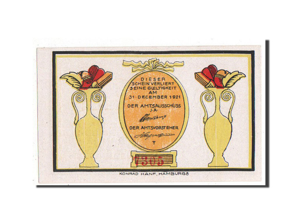 Banknote, Germany, Schleswig-Holstein, 60 Pfennig, 1921, UNC(63), Mehl:1035.1