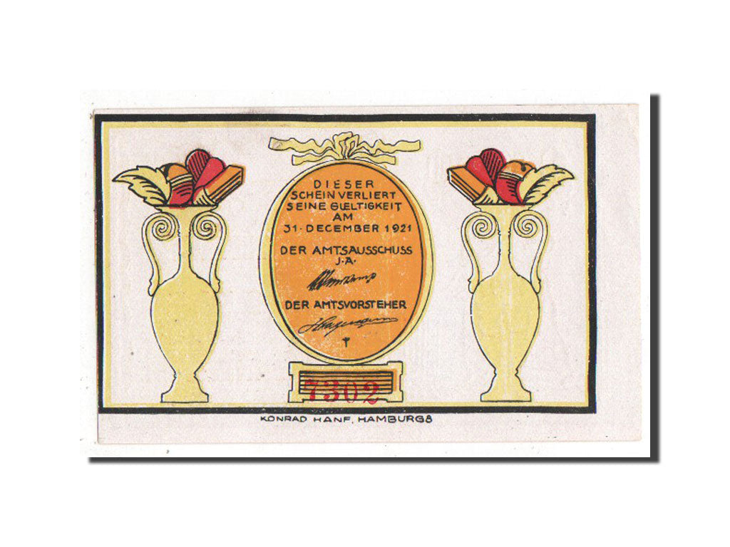 Banknote, Germany, Schleswig-Holstein, 70 Pfennig, 1921, UNC(63), Mehl:1035.1