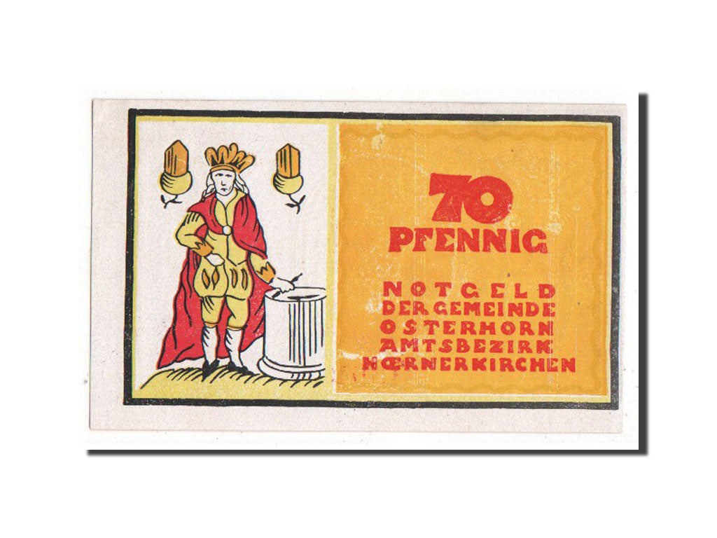 Banknote, Germany, Schleswig-Holstein, 70 Pfennig, 1921, UNC(63), Mehl:1035.1