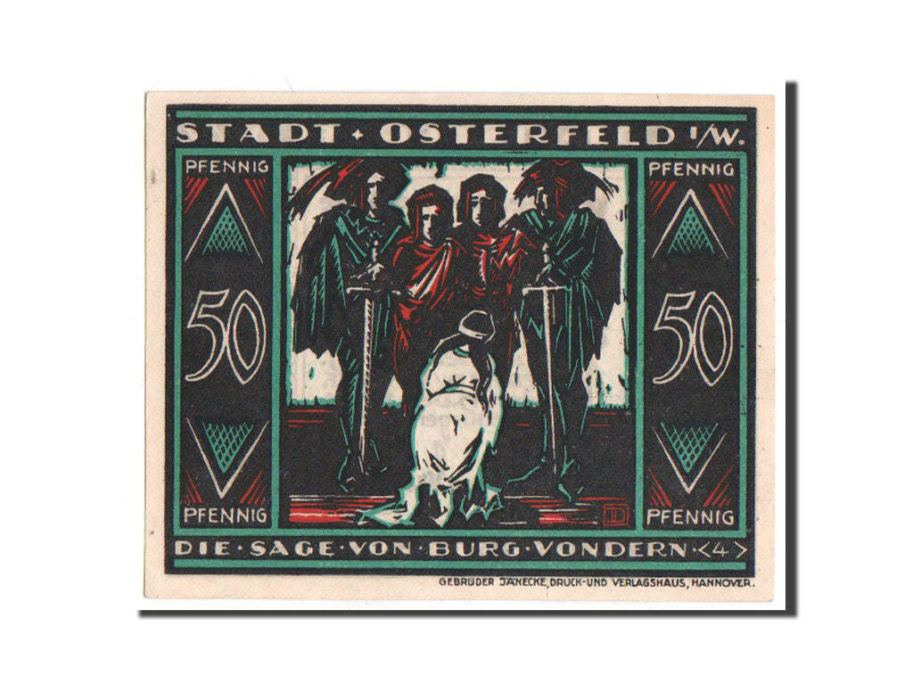 Banknote, Germany, Westfalen, 50 Pfennig, 1921, UNC(63), Mehl:1033.2
