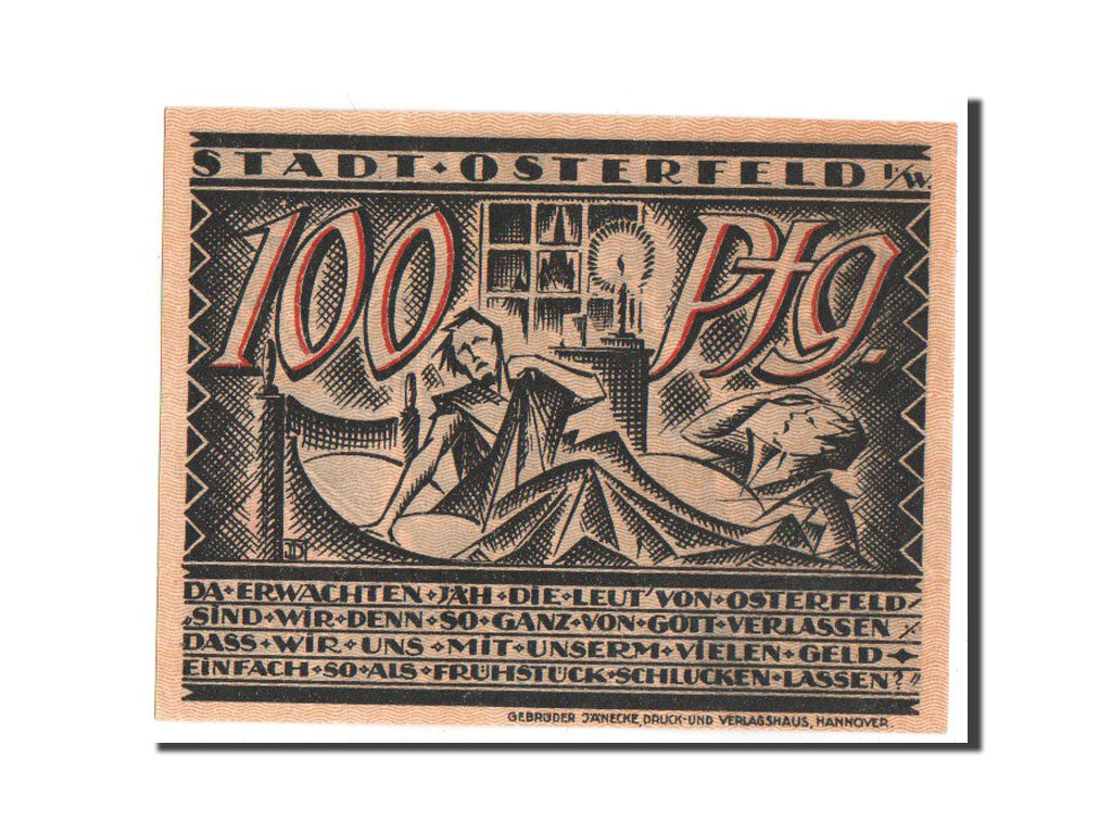 Banknote, Germany, Westfalen, 100 Pfennig, 1921, UNC(63), Mehl:1033.1