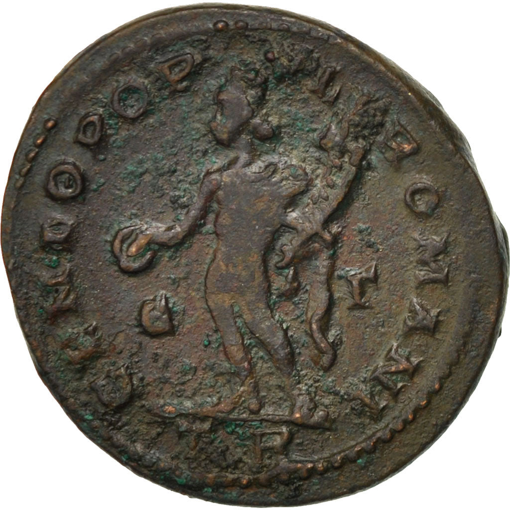Munten, Diocletianus, Follis, Trier, ZF, Bronze, RIC:170a