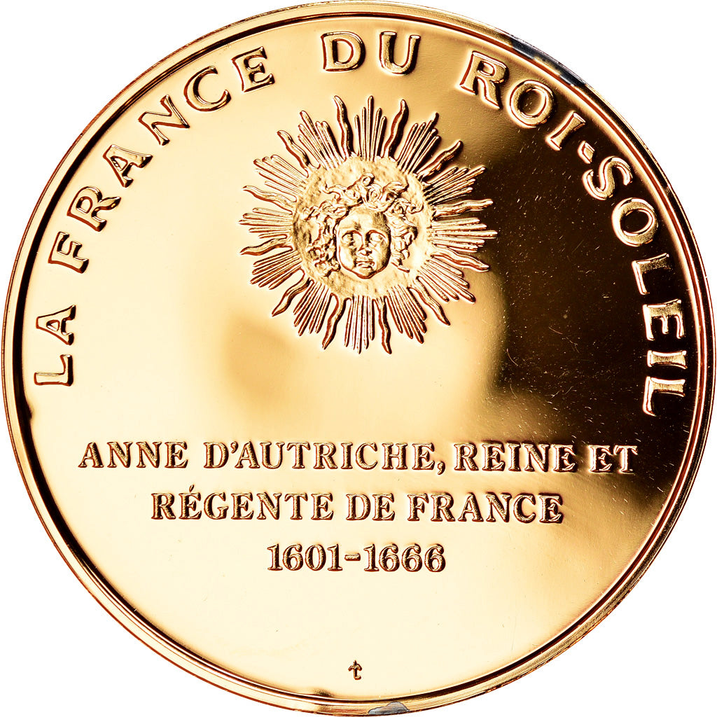 Francia, medaglia, Anne d'Autriche, La France du Roi Soleil, SPL, Vermeil