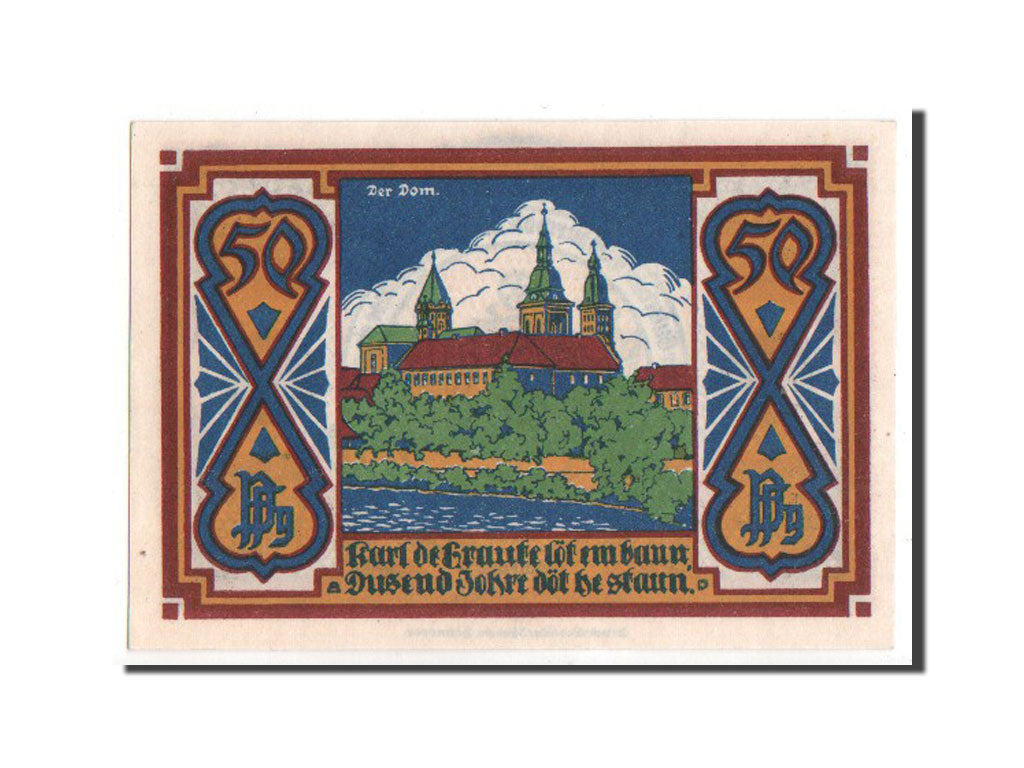 Banknote, Germany, Osnabruck, 50 Pfennig, 1921, UNC(63), Mehl:1032.1