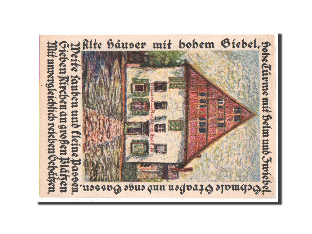 Banknote, Germany, Westfalen, 2 Mark, 1921, AU(55-58), Mehl:1234.1