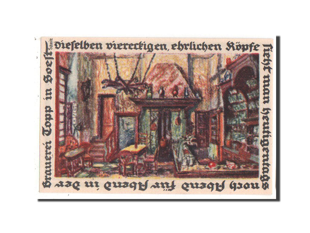 Banknote, Germany, Westfalen, 50 Pfennig, 1921, UNC(63), Mehl:1234.1