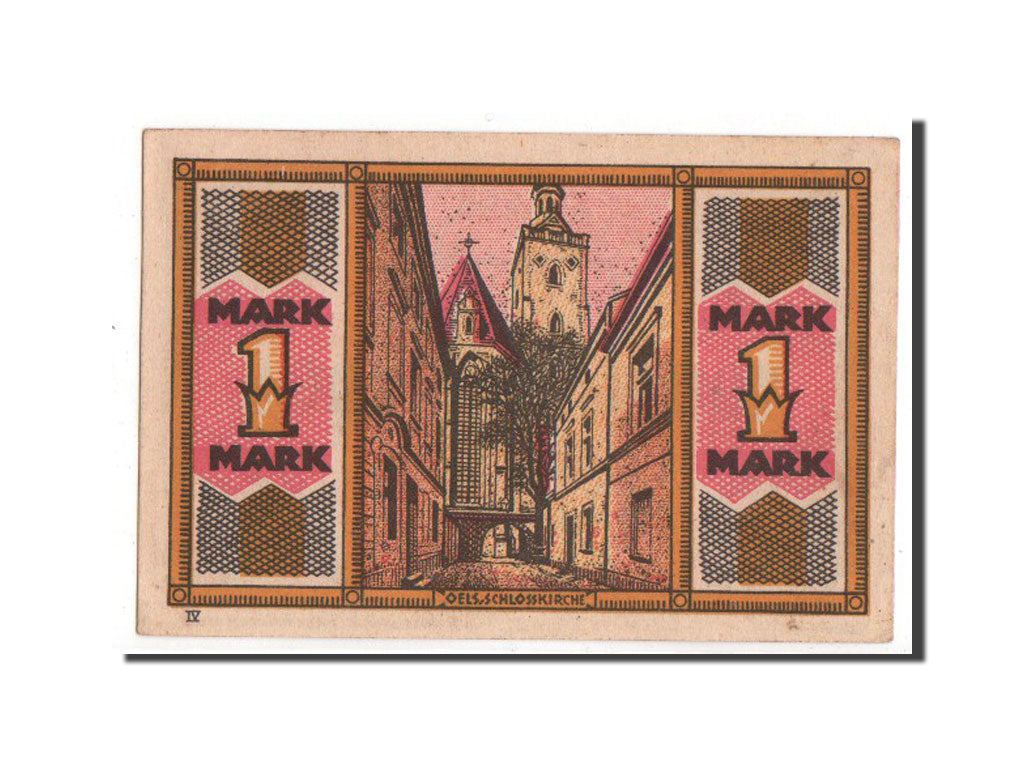 Banknote, Germany, Oels, 100 Pfennig, 1922, UNC(63), Mehl:1008.1