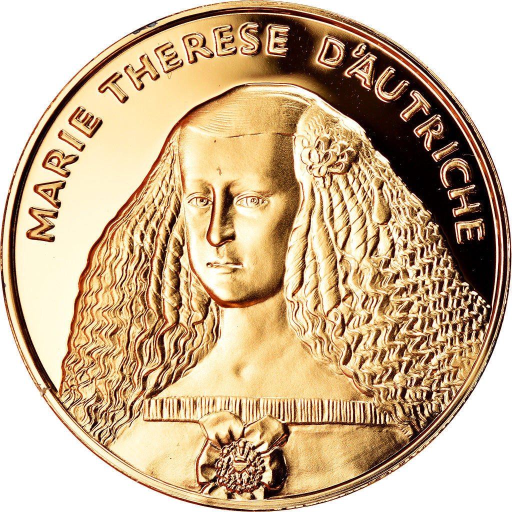 France, Medal, Marie Thérèse d'Autriche, La France du Roi Soleil, MS(63)