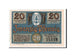 Banknote, Germany, Oberhof Gemeinde, 20 Pfennig, 1921, UNC(65-70), Mehl:996.4
