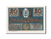Banknote, Germany, Oberhof Gemeinde, 20 Pfennig, 1921, UNC(65-70), Mehl:996.4