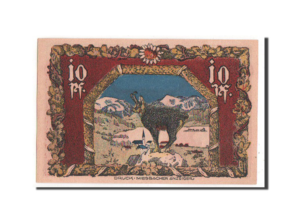 Banknote, Germany, Schliersee Marktgemeinde, 10 Pfennig, 1921, UNC(63)